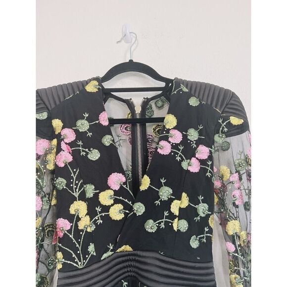 Zhivago WHITE RABBIT FLORAL DRESS size 2 - Picture 7 of 12